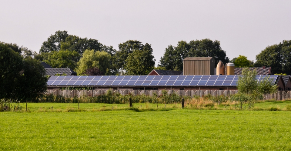 Solar Panels Background